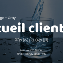 Accueil clientèle - gaz & eau
